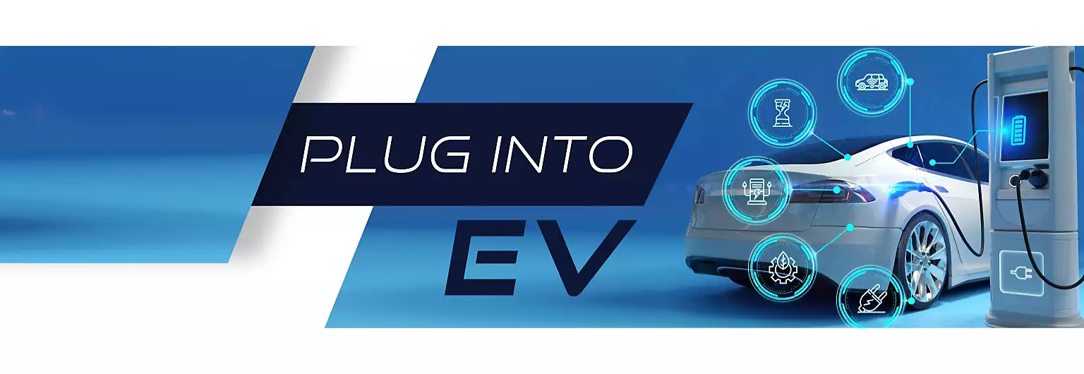 Electric vehicle tires banner