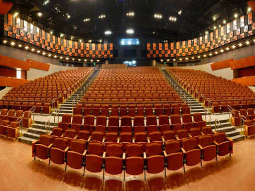 empty theatre chairs