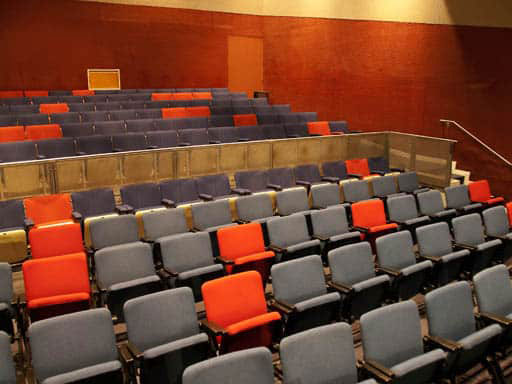 empty theatre seats