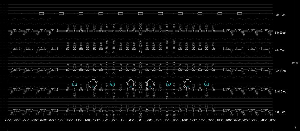 Excerpt of house lighting plot